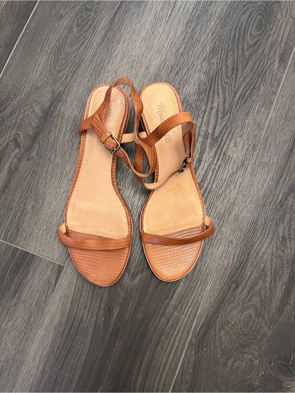 Madewell Brown Leather Sandals